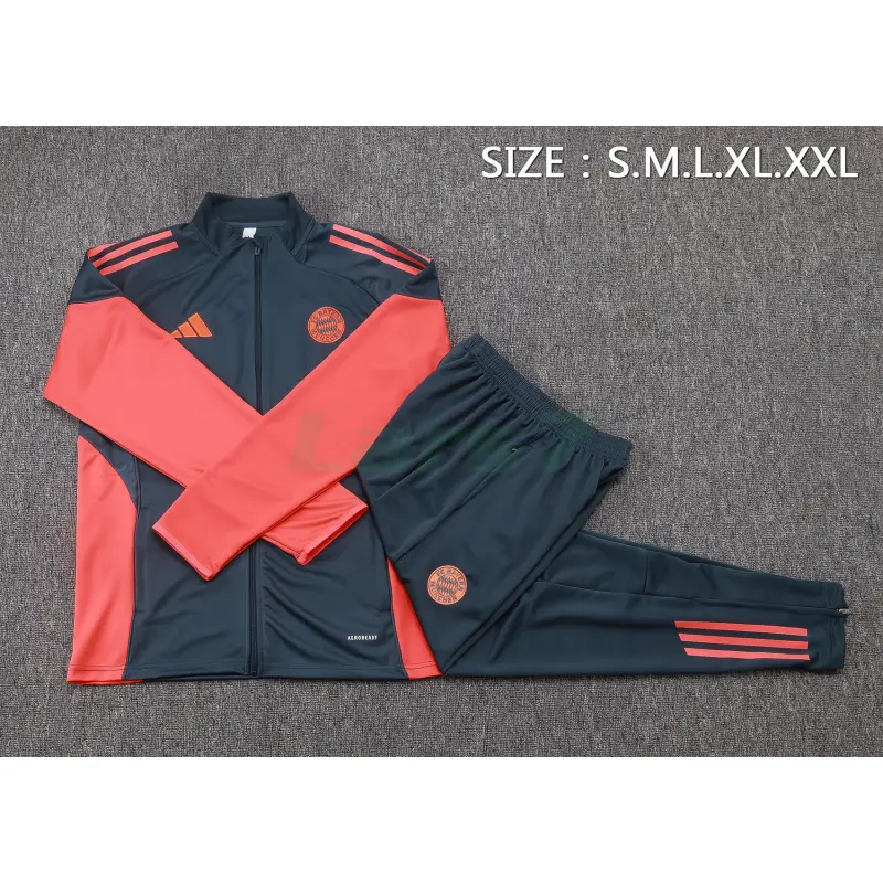 Chandal Bayern Múnich 2025/2026 Gris Oscuro/Naranja Chandal Bayern Múnich 2025/2026 Gris Oscuro/Naranja