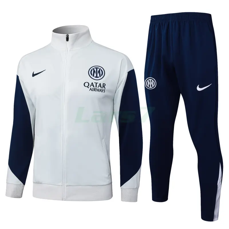 Chaqueta Inter de Milan 2025/2026 Beige/Azul Marino Chaqueta Inter de Milan 2025/2026 Beige/Azul Marino