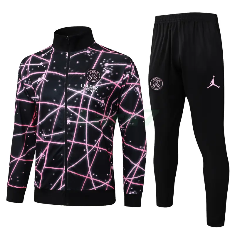 Chandal PSG 2025/2026 Negro con Estampado de Cielo Estrellado Chandal PSG 2025/2026 Negro con Estampado de Cielo Estrellado