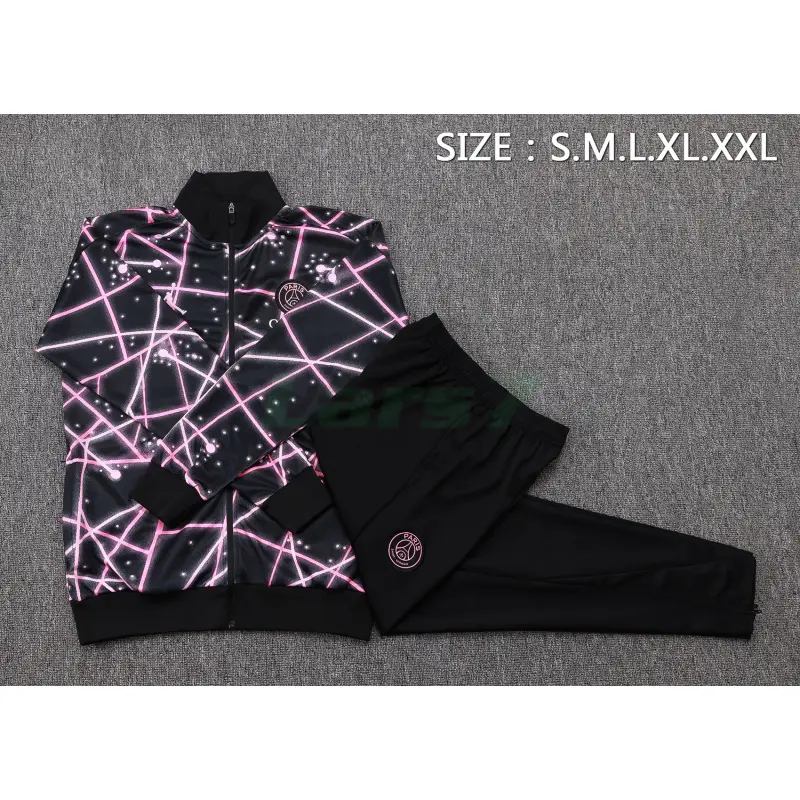 Chandal PSG 2025/2026 Negro con Estampado de Cielo Estrellado Chandal PSG 2025/2026 Negro con Estampado de Cielo Estrellado