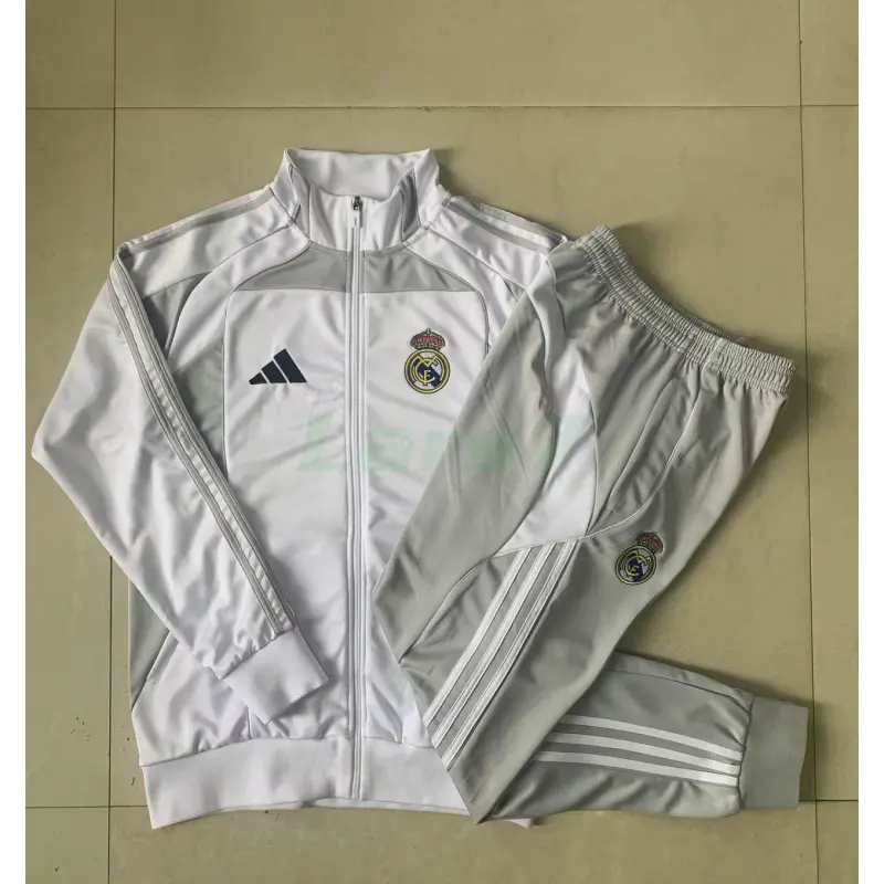 Chandal Real Madrid 2025/2026 Blanco/Gris