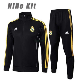 Chandal Real Madrid 2025/2026 Niño Negro