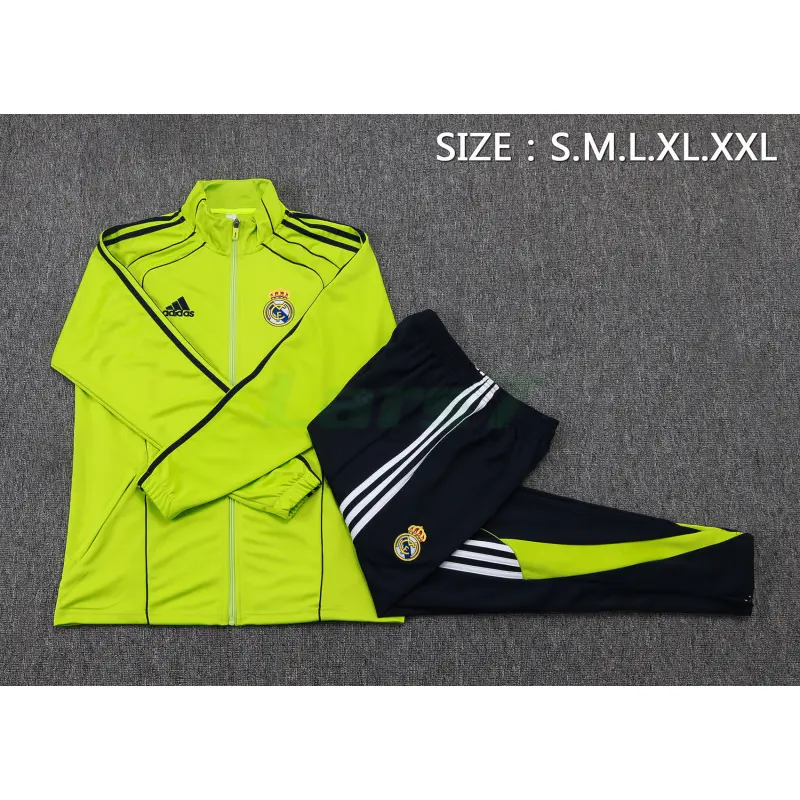 Chaqueta Real Madrid 2025/2026 Verde Lima Chaqueta Real Madrid 2025/2026 Verde Lima