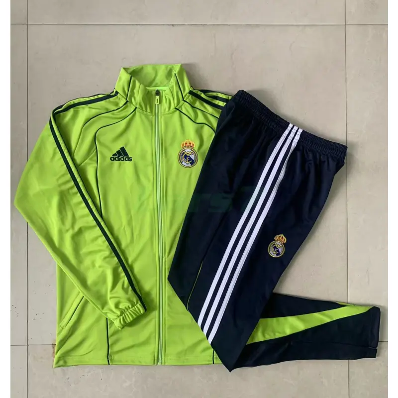 Chaqueta Real Madrid 2025/2026 Verde Lima Chaqueta Real Madrid 2025/2026 Verde Lima