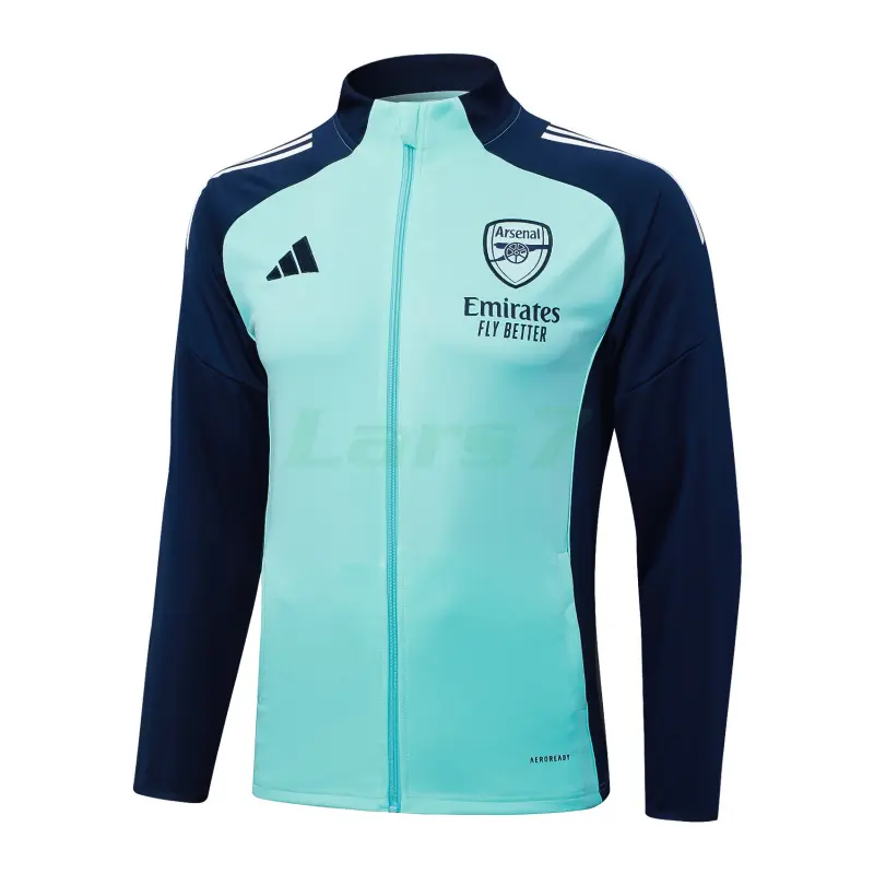 Chaqueta Arsenal 2025/2026 Azul Claro/Azul Marino Chaqueta Arsenal 2025/2026 Azul Claro/Azul Marino