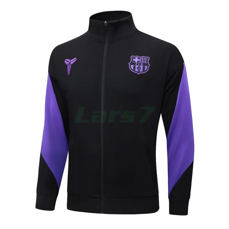 Chaqueta Barcelona 2025/2026 Negro/Morado Chaqueta Barcelona 2025/2026 Negro/Morado