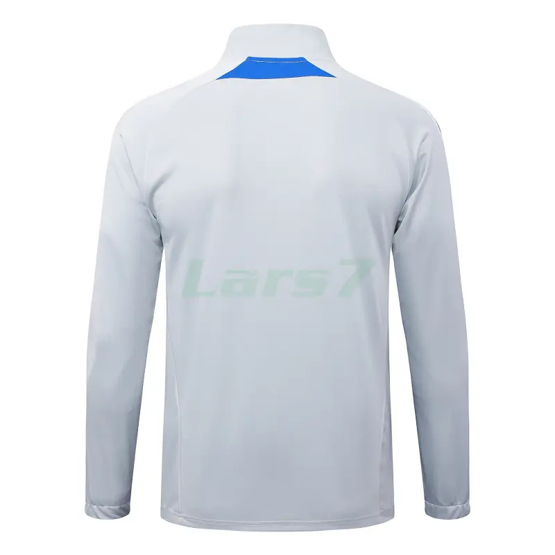 Chaqueta Bayern Múnich 2025/2026 Gris Claro/Azul Chaqueta Bayern Múnich 2025/2026 Gris Claro/Azul