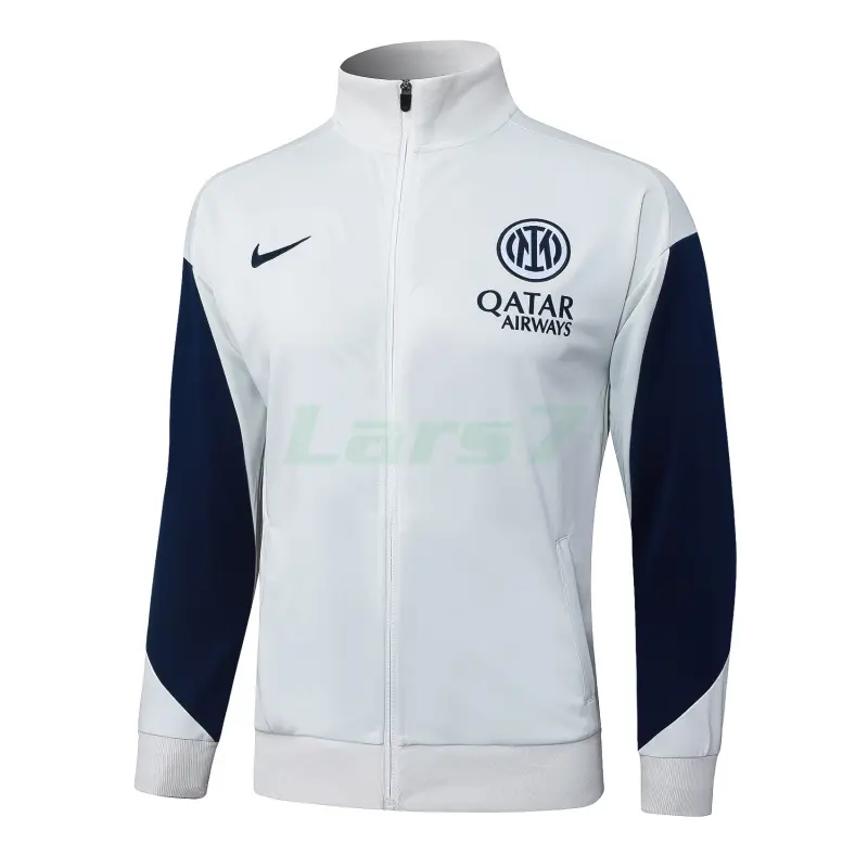 Chaqueta Inter de Milan 2025/2026 Beige/Azul Marino Chaqueta Inter de Milan 2025/2026 Beige/Azul Marino