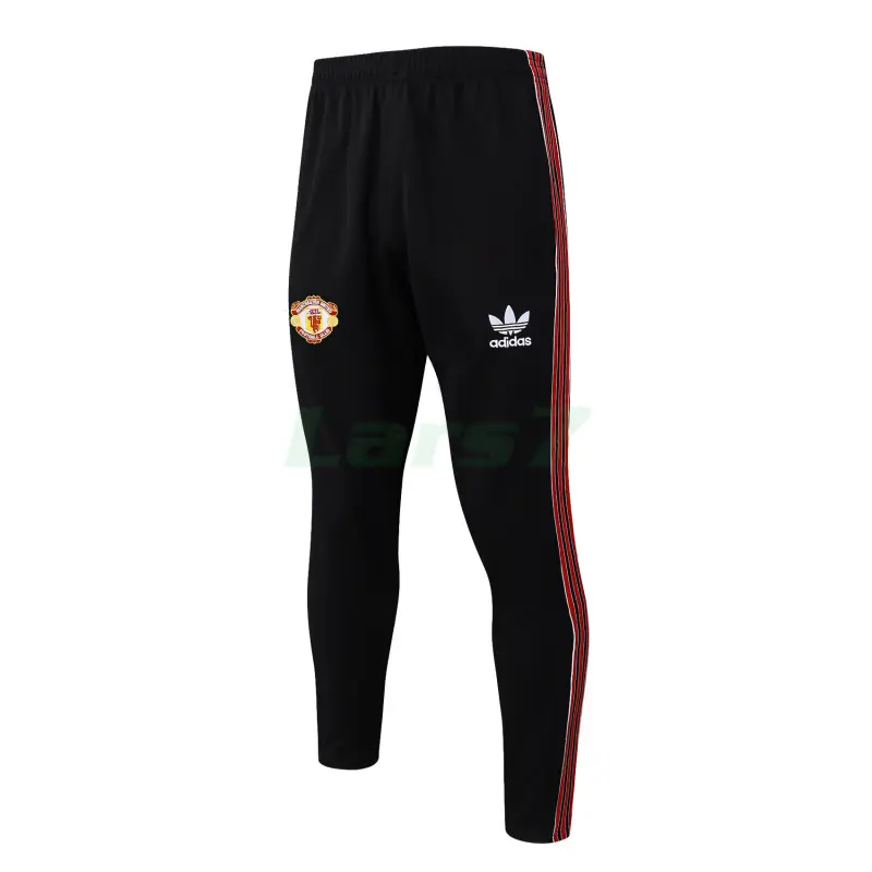 Chaqueta Manchester United 2025/2026 Negro/Rojo con Estampado Chaqueta Manchester United 2025/2026 Negro/Rojo con Estampado