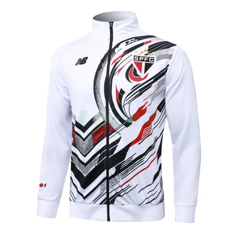 Chaqueta São Paulo 2025/2026 Blanco con Estampado Chaqueta São Paulo 2025/2026 Blanco con Estampado
