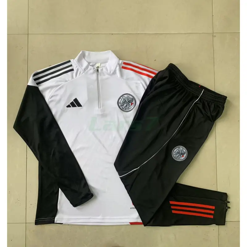 Sudadera De Entrenamiento Ajax 2025/2026 Blanco/Rojo/Negro