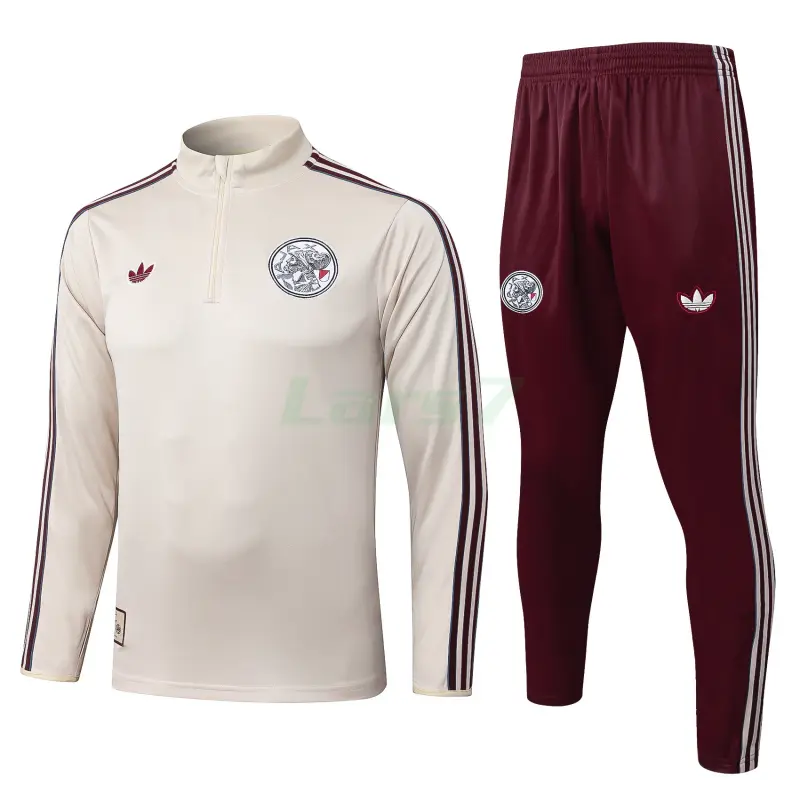 Sudadera De Entrenamiento Ajax 2025/2026 Kit Beige