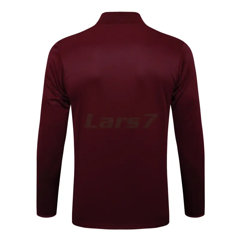 Sudadera De Entrenamiento Ajax 2025/2026 Retro Borgoña Oscuro
