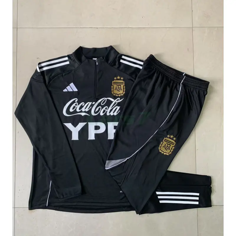 Sudadera De Entrenamiento Argentina 2025 Negro