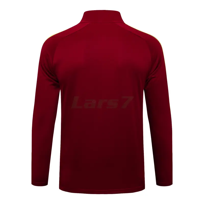 Sudadera De Entrenamiento Arsenal 2025/2026 Borgoña/Amarillo