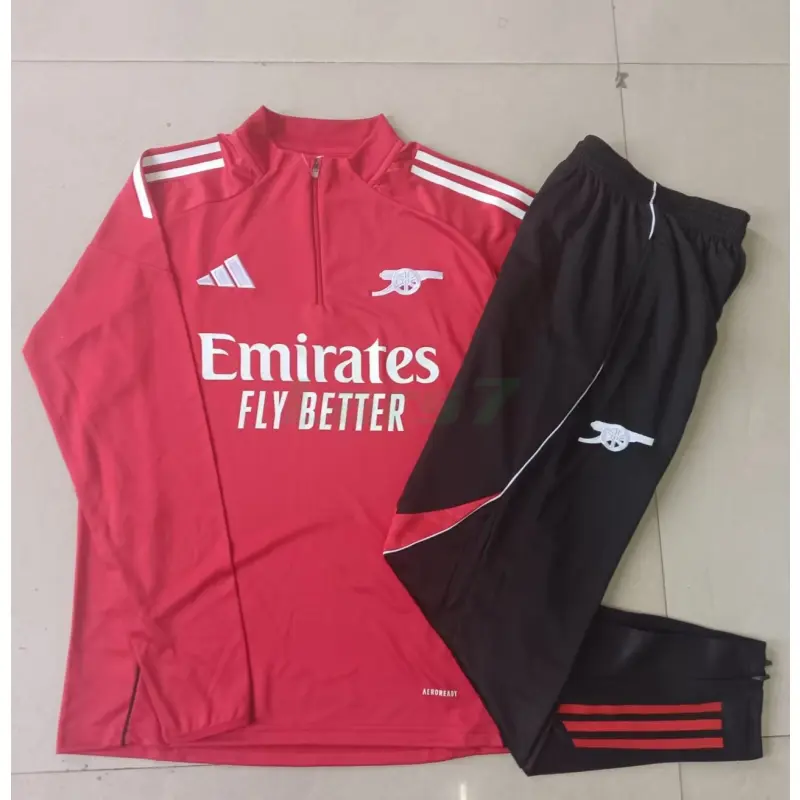 Sudadera De Entrenamiento Arsenal 2025/2026 Rojo