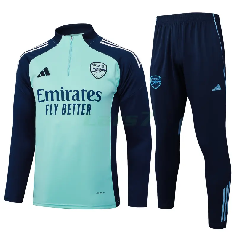 Sudadera De Entrenamiento Arsenal 2025/2026 Verde Claro/Azul Marino