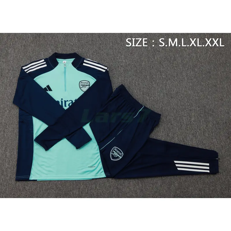 Sudadera De Entrenamiento Arsenal 2025/2026 Verde Claro/Azul Marino