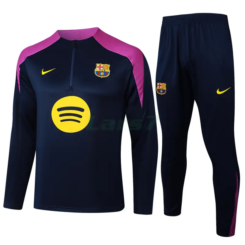 Sudadera De Entrenamiento Barcelona 2025/2026 Kit Azul Marino/Morado