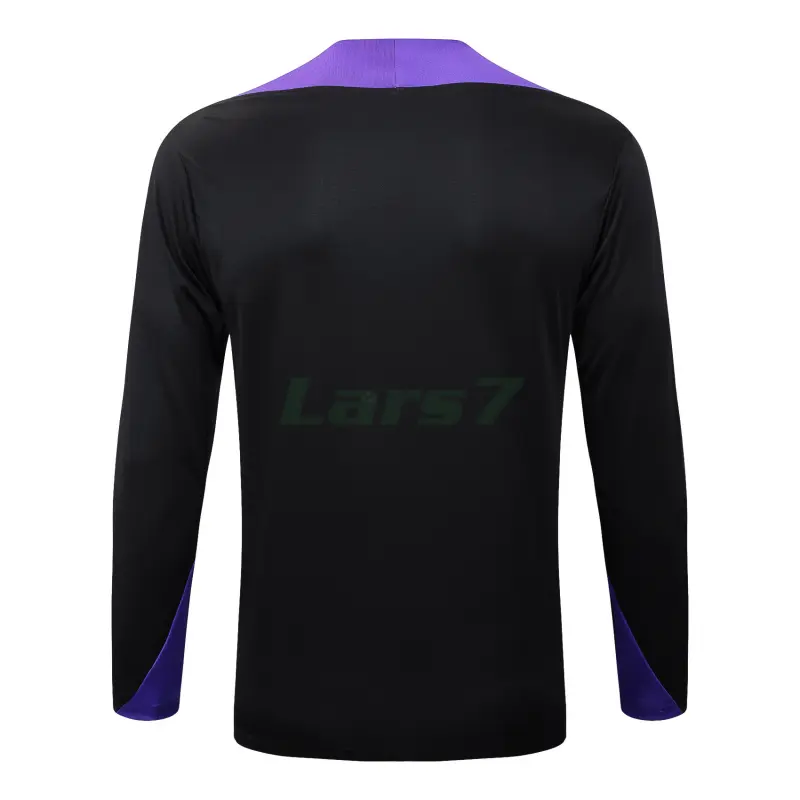 Sudadera De Entrenamiento Barcelona 2025/2026 Negro/Morado