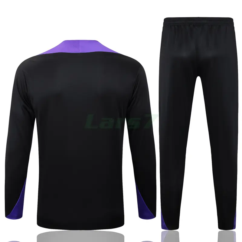 Sudadera De Entrenamiento Barcelona 2025/2026 Negro/Morado