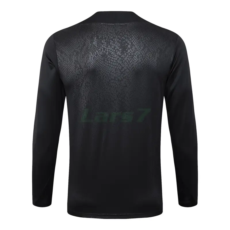 Sudadera De Entrenamiento Barcelona 2025/2026 Negro/Morado con Estampado en Seco