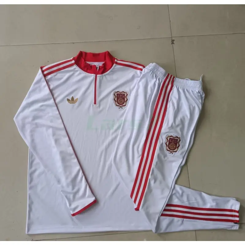 Sudadera De Entrenamiento Bayern Múnich 2025/2026 125 Aniversario Blanco Edición Conmemorativa