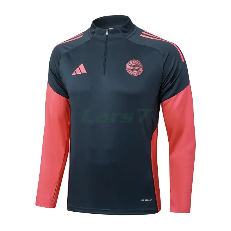 Sudadera De Entrenamiento Bayern Múnich 2025/2026 Gris Oscuro/Naranja