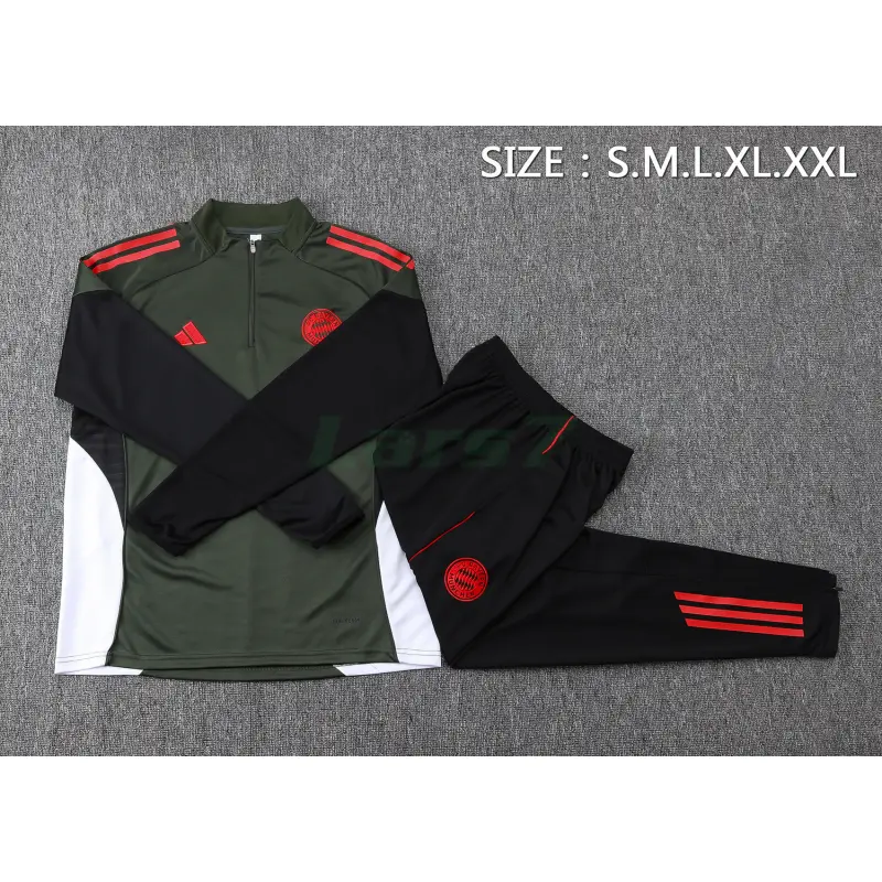 Sudadera De Entrenamiento Bayern Múnich 2025/2026 Verde Oscuro