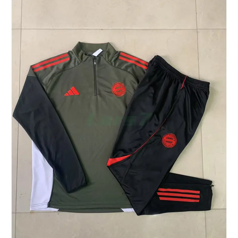 Sudadera De Entrenamiento Bayern Múnich 2025/2026 Verde Oscuro