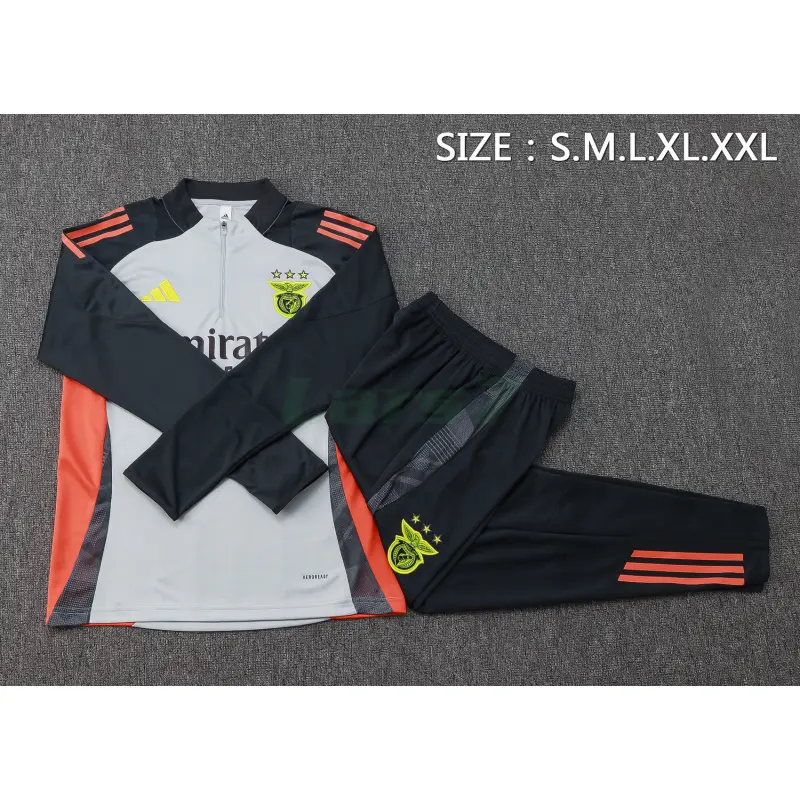 Sudadera De Entrenamiento Benfica 2025/2026 Gris/Negro