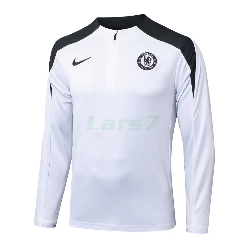 Sudadera De Entrenamiento Chelsea 2025/2026 Blanco/Negro