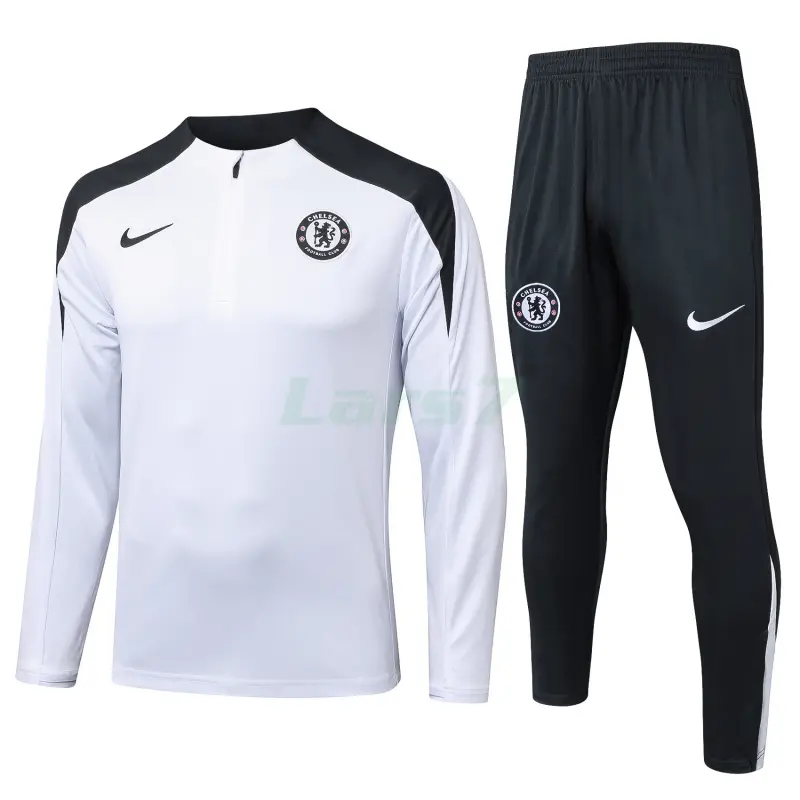 Sudadera De Entrenamiento Chelsea 2025/2026 Blanco/Negro
