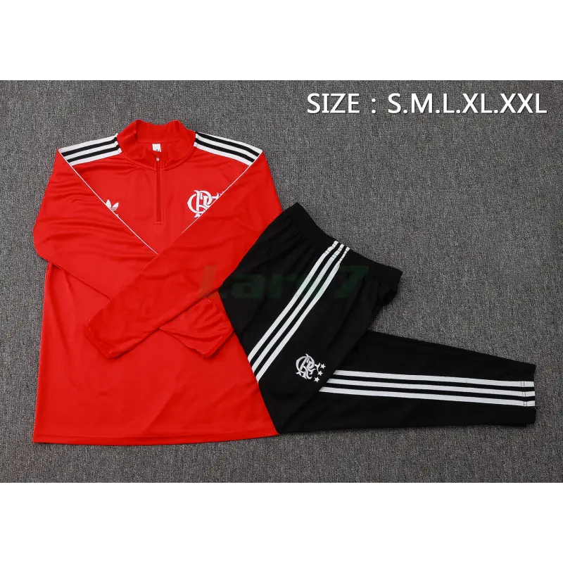 Sudadera De Entrenamiento Flamengo 2025/2026 Kit Rojo