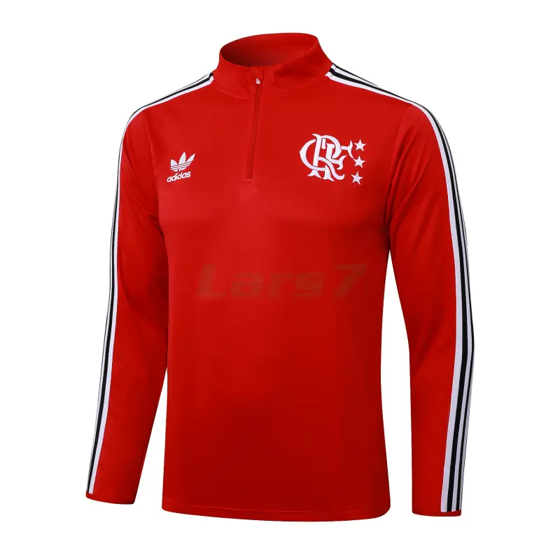 Sudadera De Entrenamiento Flamengo 2025/2026 Rojo