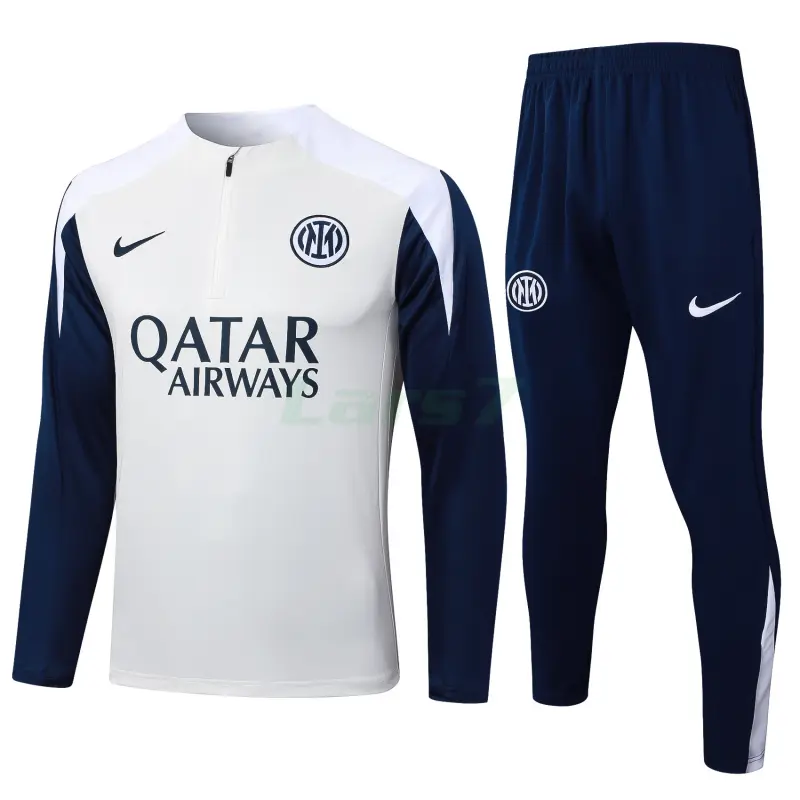 Sudadera De Entrenamiento Inter de Milan 2025/2026 Kit Beige/Azul
