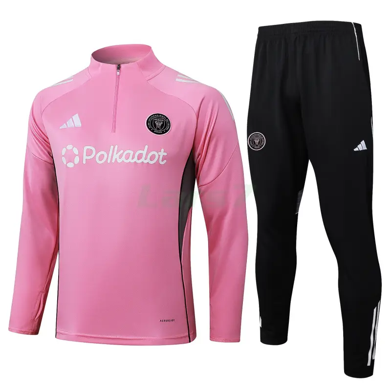 Sudadera De Entrenamiento Inter Miami 2025/2026 Kit Rosa/Blanco