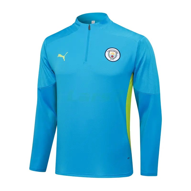 Sudadera De Entrenamiento Manchester City 2025/2026 Azul Claro (EDICIÓN JUGADOR)