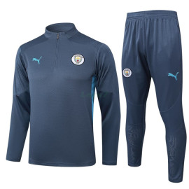 Sudadera De Entrenamiento Manchester City 2025/2026 Kit Gris (EDICIÓN JUGADOR)
