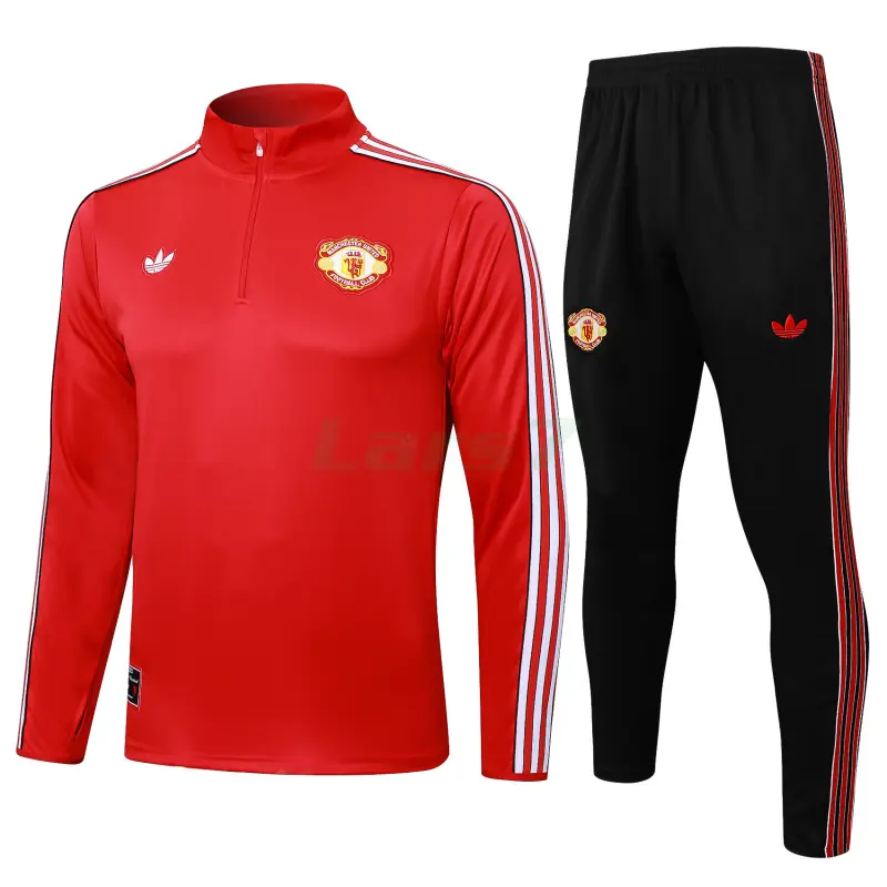 Sudadera De Entrenamiento Manchester United 2025/2026 Kit Retro Rojo