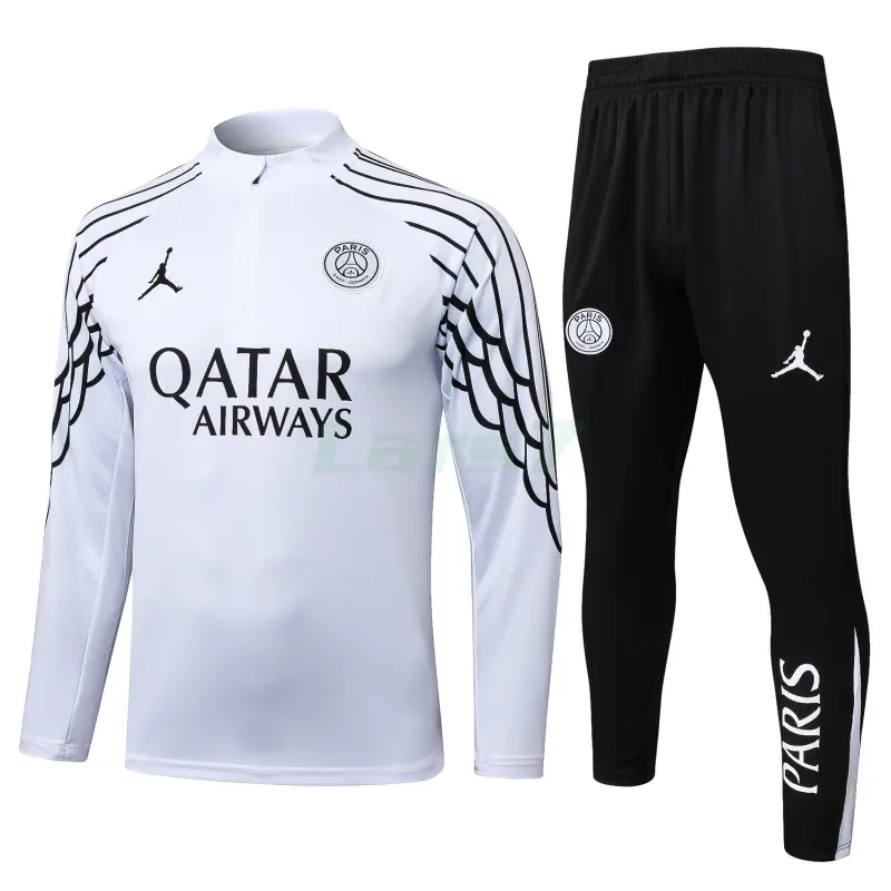 Sudadera De Entrenamiento PSG 2025/2026 Kit Blanco con Estampado