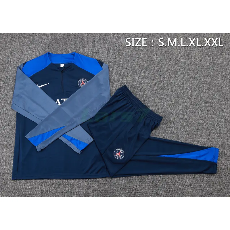 Sudadera De Entrenamiento PSG 2025/2026 Kit Azul Oscuro