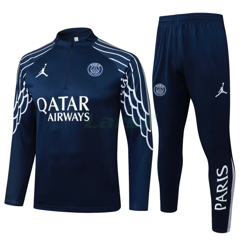 Sudadera De Entrenamiento PSG 2025/2026 Kit Azul Oscuro con Estampado