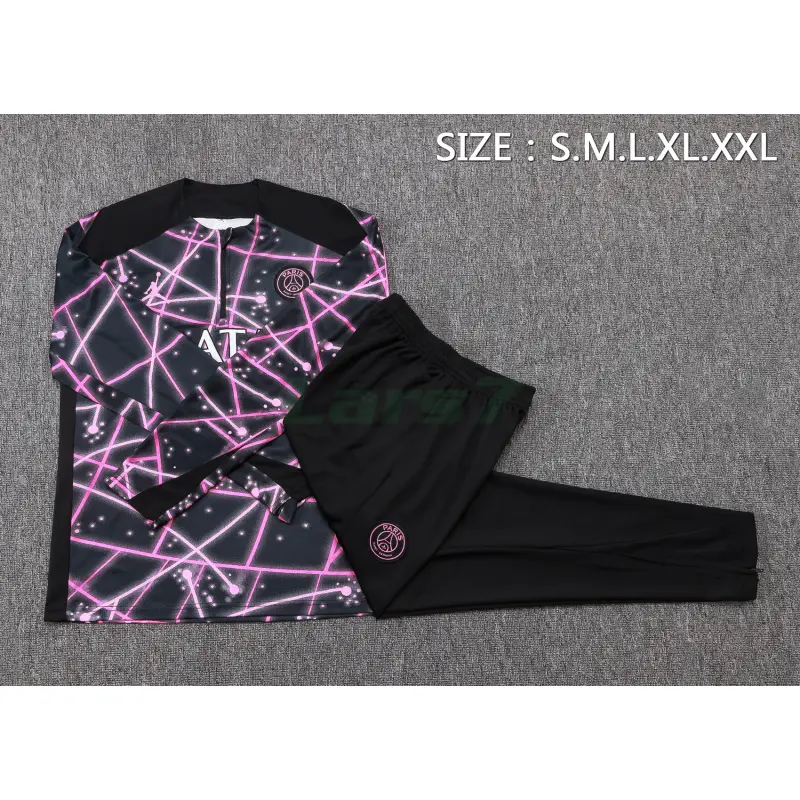 Sudadera De Entrenamiento PSG 2025/2026 Negro con Estampado de Cielo Estrellado