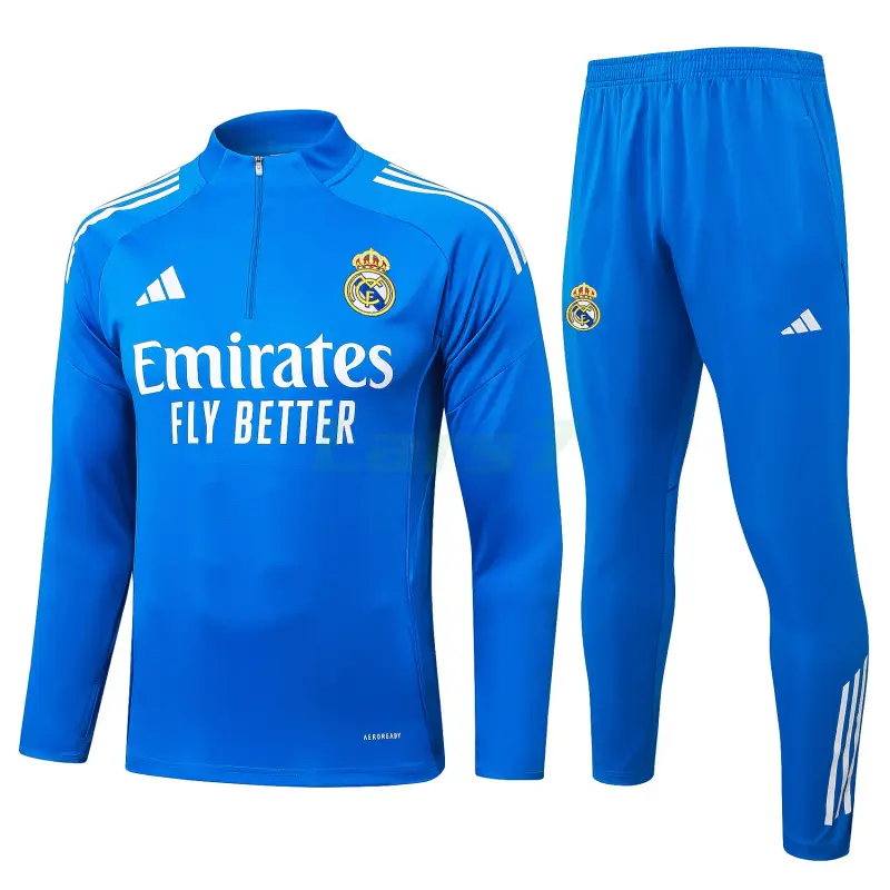 Sudadera De Entrenamiento Real Madrid 2025/2026 Azul