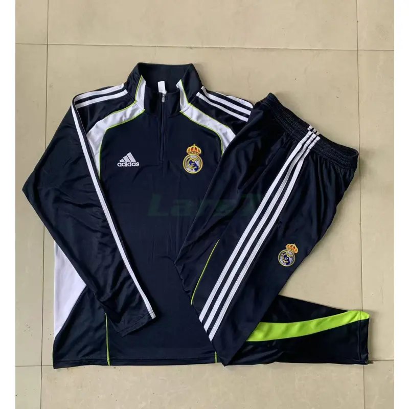 Sudadera De Entrenamiento Real Madrid 2025/2026 Azul Marino/Blanco