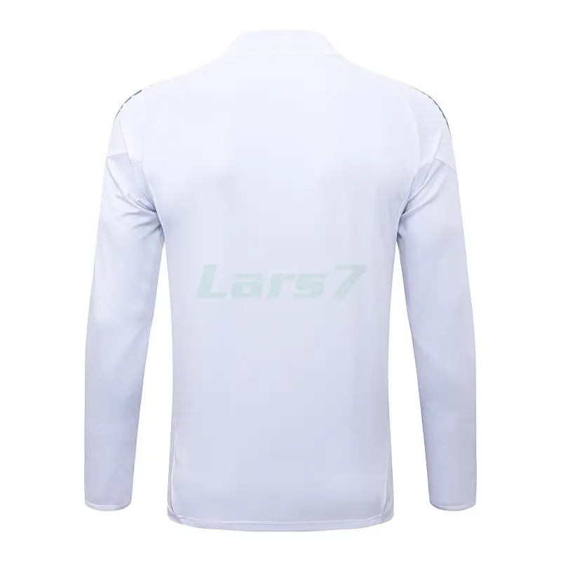 Sudadera De Entrenamiento Real Madrid 2025/2026 Blanco/Azul