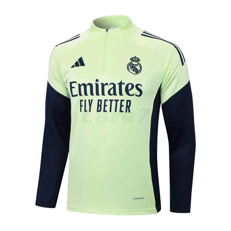 Sudadera De Entrenamiento Real Madrid 2025/2026 Verde Claro/Azul