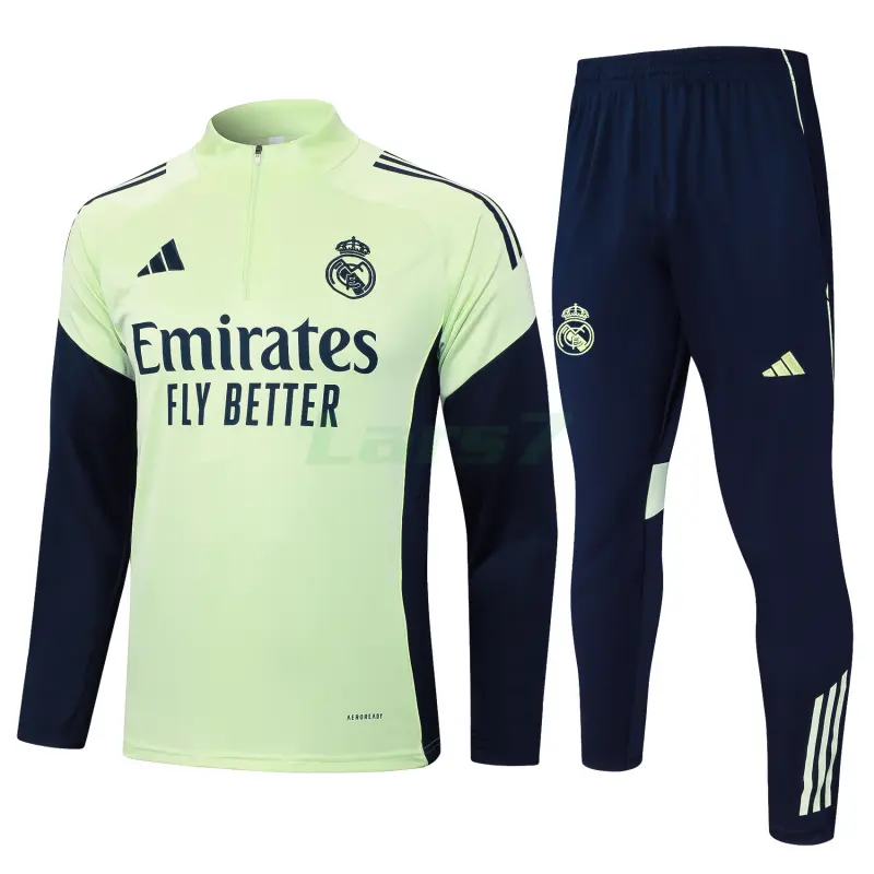 Sudadera De Entrenamiento Real Madrid 2025/2026 Kit Verde Claro/Azul