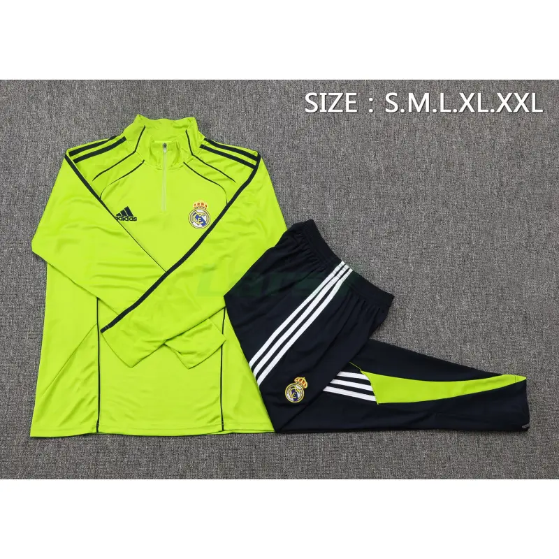 Sudadera De Entrenamiento Real Madrid 2025/2026 Verde Lima